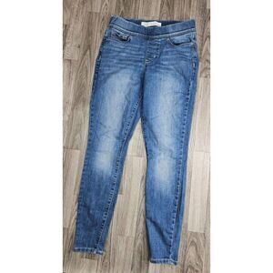 Signature By Levi Strauss Womens Size 6 Shaping Pu On Skinny Stretch Blue Jeans